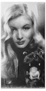 Veronica Lake Vintage Hollywood Actress Bath Towel