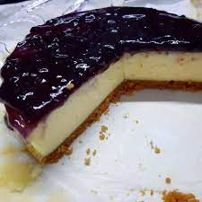 Dalam resepi ni, saya gunakan loyang 8 inci. Resipi Blueberry Cheese Cake Kos Bajet Tak Sampai Rm30