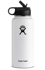 32 Oz Wide Mouth W Straw Lid Hydro Flask Water Bottle Hydro Flask Bottle Fancy Water Bottles