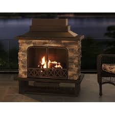 Farmington Steel Wood Burning Outdoor Fireplace In 2019 Backyard Renovations Patio Outdoor Living Areas