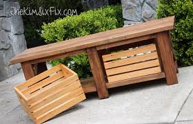 Next, determine how wide you want your farmhouse bench to be. 20 Diy Storage Benches You Can Make Bob Vila