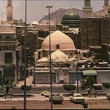 صورة قديمة لقبة الخضراء mekah
