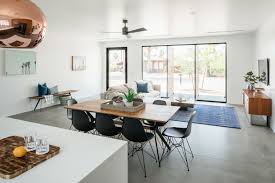 Photo 6 Of 13 In In Arizona A Modern Cube And Tumbledown 1930s Shack Modern House Design Modern Dining Room Modern Dining