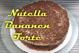 Wir schicken es in den kühlschrank, damit der kuchen eingeweicht wird. Nutella Bananen Torte Rezept Leckere Nutella Rezepte Youtube