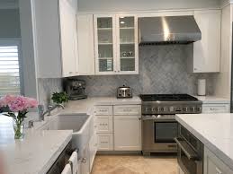 White Cabinets With Crystal Pulls Chrome Drawer Pulls Thermador Appliances Pental Quartz Coun Kitchen Cabinets Decor White Cabinets White Kitchen Appliances