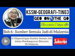 Kelas ini hanya beroperasi di ibu pejabat yayasan pembangunan ekonomi malaysia iaitu di alamat blok b, ypem palm view building, bukit merah laketown kelas pengajian ini disediakan percuma untuk seluruh rakyat malaysia. Geo On The Go Bab 6 6 3 Kepentingan Sumber Semula Jadi Dalam Pembangunan Ekonomi Di Malaysia Youtube