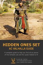 Ac Valhalla Hidden Ones Set And Codex Pages Guide Vulkk Com