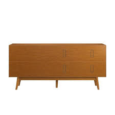 5 out of 5 stars. Welwick Designs Acorn 70 In Mid Century Modern 3 Drawer And 2 Door Sideboard Hd8494 The Home Depot