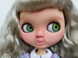 Genuine glass eyes with heart-shaped pupils for Blythe doll, 14mm, green  Blythe Eye chips, kawaii eyes, fantasy
