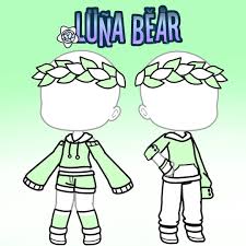 A Imagem Pode Conter Texto Que Diz Luna Bear Bad Girl Outfits Character Outfits Anime Outfits This club is one of the largest clubs in gacha club. diz luna bear bad girl outfits
