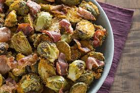 Shake N Bake Brussels Sprouts Bacon Kraft What S Cooking Recipe Bacon Brussel Sprouts Sprouts With Bacon Brussel Sprouts