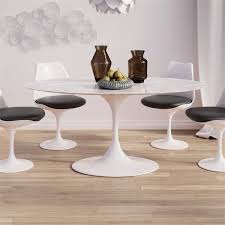 Saarinen Tulip Oval Marble Dining Table Dining Table Marble Modern Dining Table Oval Marble Dining Tables
