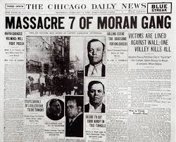 The battle between bugs moran and al capone finally came to a head on february 14, 1929. St Valentine S Day Massacre Wall The Mob Museum