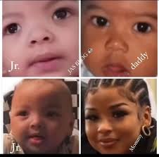 💙CHRISEAN JR. IS TWINS WITH BOTH HIS PARENTS 😁 #cutebaby #fypage  #blueface #chriseanrock #viralvideo #hiphop #fypシ゚viral