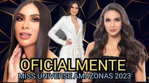 Maria Paula torrez oficialmente miss universe amazonas 2023