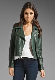 Pin By Emily Aqualime On Fabulosity Green Leather Jacket Outfit Leather Jacket Green Leather Jackets