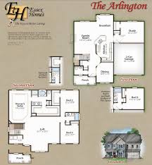 The Arlington Frist Second Floor Plans Elevation G Check Out The Interactive Plan Library On The Essex Homes Websit Essex Homes Floor Plans Second Floor