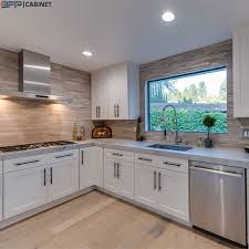 china u shape kitchen white shaker door