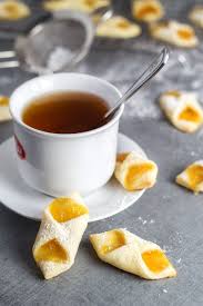 Polish Cream Cheese Cookies Aka Kolaczki Or Kolacky Recipe Cream Cheese Cookies Kolaczki Recipe Food