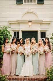 Vintage Wedding Colors Colours Mint Bridesmaid Dresses Pastel Bridesmaids Bridesmaid