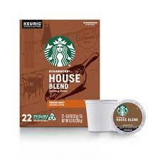 Maybe you would like to learn more about one of these? Starbucks House Blend Medium Roast Coffee Keurig K Cup Pods 22ct Target