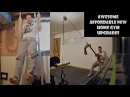 Dual Climbing Ropes And Cable Pull Rope In My Basement Gym