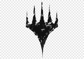 Wizards of the coast is a perfect sample of how a logo turns up to be a clear distinctive of its brand. Magic The Gathering Duels Of The Planeswalkers Magic The Gathering Online Wizards Of The Coast Leaf Monochrome Png Pngegg