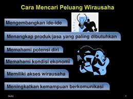 Bagaimana cara menghindari kebiasaan onani. Kewirausahaan Cara Menemukan Peluang Usaha