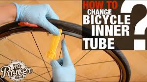 What can i use instead of a tire lever? How To Change A Bicycle Inner Tube Youtube