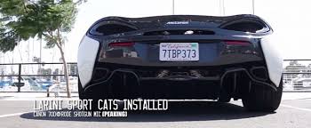 Larini systems, london, united kingdom. Mclaren 570s Gets Rowdy Thanks To Larini Sports Cats Exhaust System Autoevolution