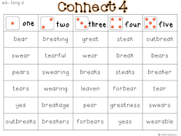 An Awesome Way To Review The 3 Sounds Of Ea This Game Is Little Prep Fun And Can Be Used In A Center Or For Early F Grammar And Vocabulary Phonics