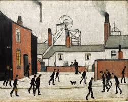 Lauder honorary chairman robert b. L S Lowry Millworkers Mineworkers 1948 Preston Harris Museum Art Gallery Museum Art Gallery Painting Art