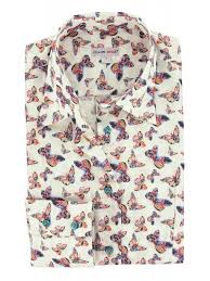 Msgm femme fuchsia chemise polyester annonce chez fr.benetton.com 29,95 € ttc frais de livraison inclus. Chemisier Femme Imprime Papillons