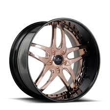Black And Gold Rims Savini Forged Sv2 S Rose Gold And Black Rose Gold Car Gold Rims Wheels Gold Car