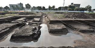 Because tenochtitlan was an island, the aztecs ran out of room and had to move out onto the lake areas, especially for the agricultural needs of the city. Exploran Chinampas Y Canales De Un Barrio De La Antigua Mexico Tenochtitlan