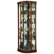 Curio cabinets are also beautiful to display as well. Buy Howard Miller Davis Corner Curio Cabinet 547 189 Hampton Cherry Glass Display Shelf Case With Light Online In Germany B08ngq2y9d