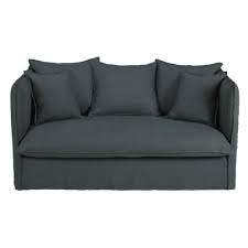 Letto poltrona fraupoltrona che diventa lettopoltrona divano lettopoltrona lettopoltrona letto floupoltrona letto ikeapoltrona letto piccolapoltrona letto pieghevolepoltrona letto poltronesofàpoltrona letto singolo. Divano Letto 2 Posti Antracite In Lino Lavato Louvre Maisons Du Monde