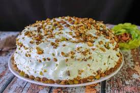 Watergate Cake With Pineapple Recipe Watergate Cake Pineapple Cake Savoury Cake