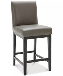Furniture Tate Leather Parsons Graphite Counter Stool Reviews Furniture Macy S Closeout Furniture Mattress Furniture Leather Counter Stools