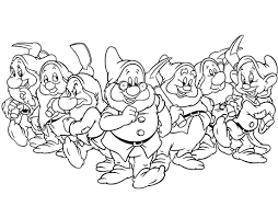 Software recolored makes colorizing your black and white photos a relatively simple task. Seven Dwarfs Coloring Pages Free Printable Coloring Pages For Kids