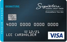 We did not find results for: Signature Federal Credit Union Visa Signature
