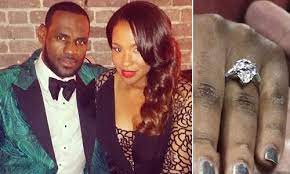 Widely considered one of the best nba players in history, james is frequently compared to michael jordan in debates over the greatest basketball player ever. Celebrity Engagement Rings Nba Edition Lebron James And Wife Lebron James Celebrities