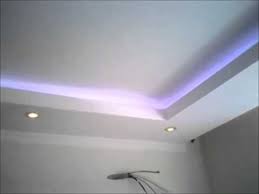 Decoration Faux Plafond Avec Gorge Lumineuse Led Spote Alger Algerie Youtube False Ceiling Living Room False Ceiling Bedroom False Ceiling Design