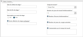 Il est possible d'organiser le temps de travail, sur une durée supérieure à la semaine. Https Chamilo Univ Grenoble Alpes Fr Courses Paicxtaa Document Saisir Les Informations Relatives Mon Stage Et Choisir Le Modele De Convention Pdf