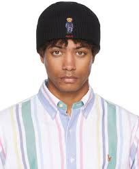 Polo Bear Beanie Polo Ralph Lauren Ribbed Beanie Polo Ralph Lauren Men's  Solid Flag Polo Bear