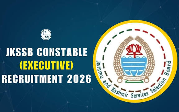 Police officers on duty representing JKSSB Constable recruitment
