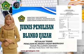 Ijazah sekolah merupakan dokumen yang sangat penting dan berharga untuk setiap orang. Juknis Penulisan Blangko Ijazah Tahun 2020 2021 Guru Jugan