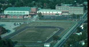 Aerial View Of Anderson High School Home Of The Indians Anderson Indiana Aerial View Madison County