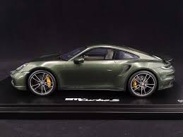 First drive in my new porsche 992 turbo s and we're taking it over 200mph! Porsche 911 Turbo S Type 992 Oak Grun 2020 1 18 Spark Wap02117c0l002 Selection Rs