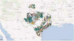 Texas Rrc Gis Map Visualizing The Rrc Data In The Cloud - Mi4 Blog